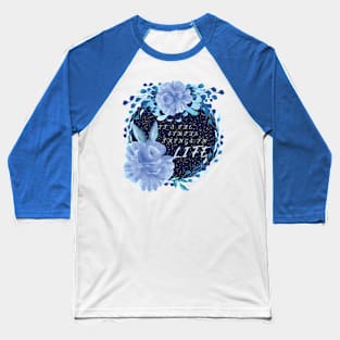 Blue Rose - Simple Things in Life Baseball T-Shirt